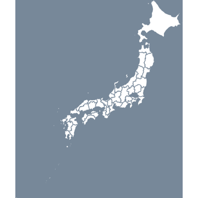 Example of geocoding with rectangle geometry: Japan